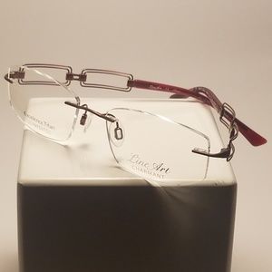 CHARMANT Line Art Titanium Women's Eyewear
